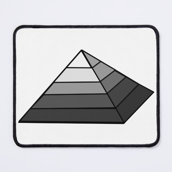 Item preview, Pyramid Greyscale designed and sold by HarveyHandcraftsandDesigns.