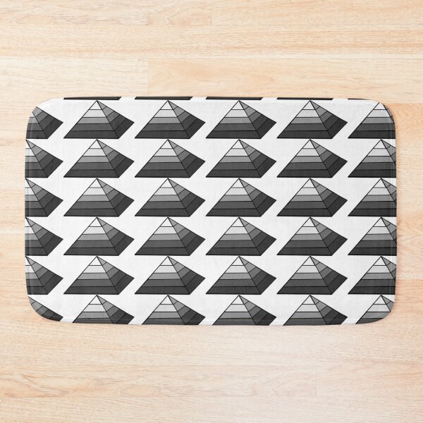 Item preview, Pyramid Greyscale designed and sold by HarveyHandcraftsandDesigns.