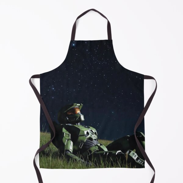 Item preview, UNSC Master Chief Silhouette and Iconic Gaming Quotes Fan Art designed and sold by benja-08.
