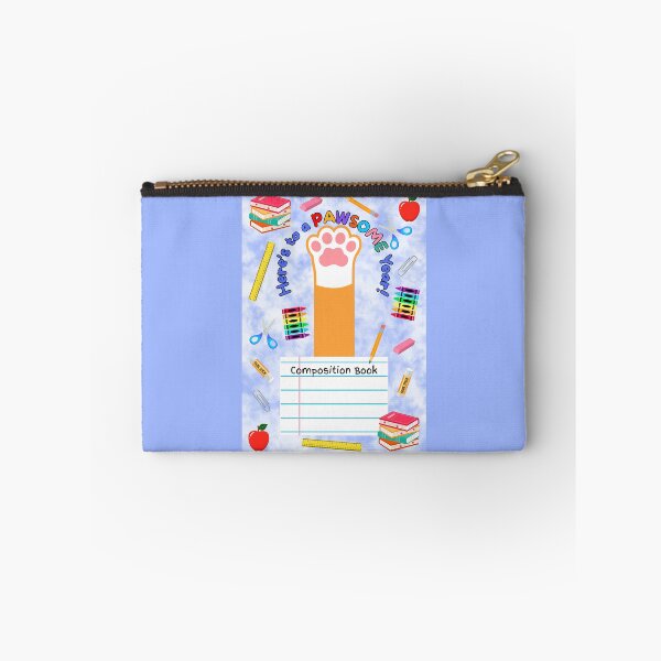 Item preview, Orange Cat Pawsome School Year Composition Book designed and sold by MYCatStuff.