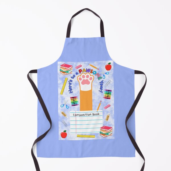Item preview, Orange Cat Pawsome School Year Composition Book designed and sold by MYCatStuff.