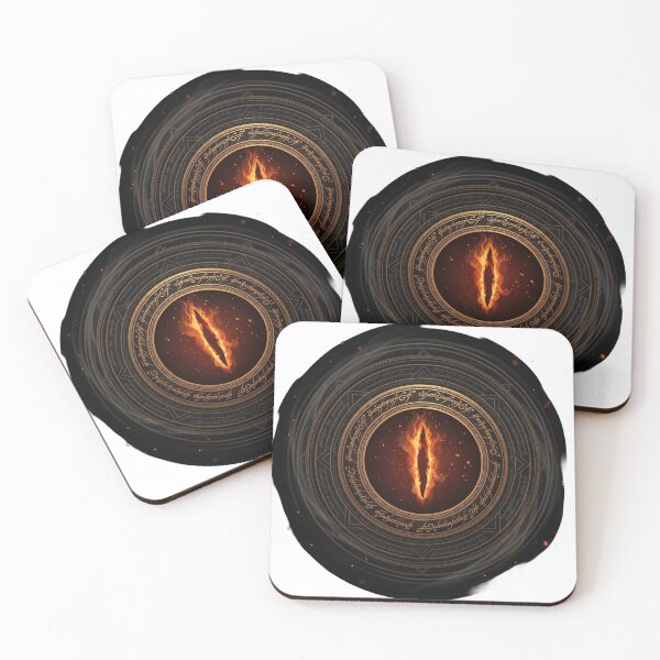 Item preview, Eye of Sauron Minimalist Lord of the Rings Dark Fantasy Art designed and sold by LunaMarkos.