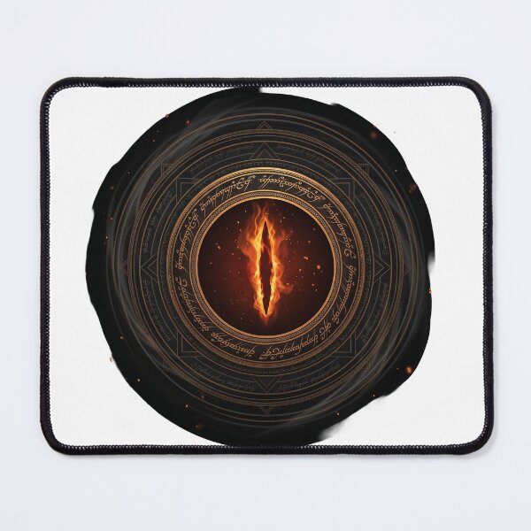 Item preview, Eye of Sauron Minimalist Lord of the Rings Dark Fantasy Art designed and sold by LunaMarkos.