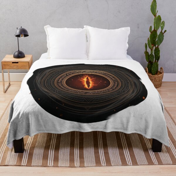 Item preview, Eye of Sauron Minimalist Lord of the Rings Dark Fantasy Art designed and sold by LunaMarkos.