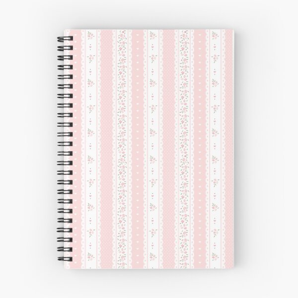 Item preview, Pink Floral Lace Stripe Seamless Pattern  designed and sold by Akikoart7.