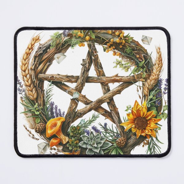Item preview, Lammas Lughnasadh celebration witch wreath designed and sold by Petal Ink Press.