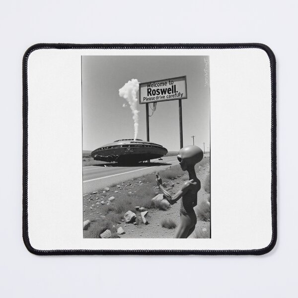 Item preview, Roswell crash alien joke designed and sold by IanBakerToons.