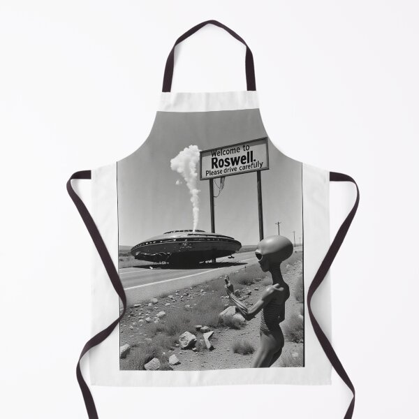 Item preview, Roswell crash alien joke designed and sold by IanBakerToons.
