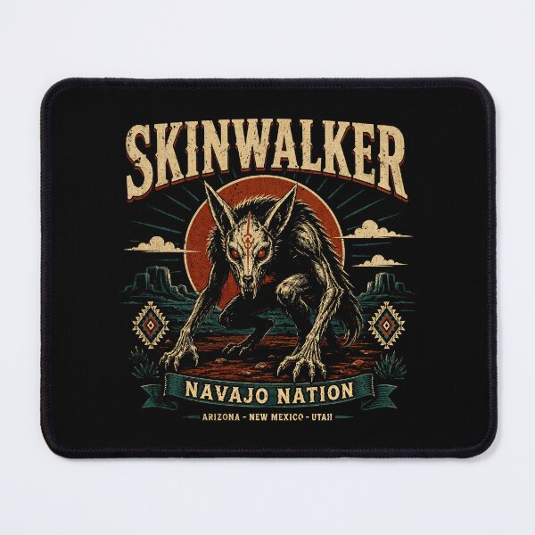 Item preview, Vintage Skinwalker Artwork, Cryptid Folklore Graphic designed and sold by studio150design.