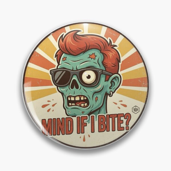 Item preview, Retro-style zombie designed and sold by Shirtabell.