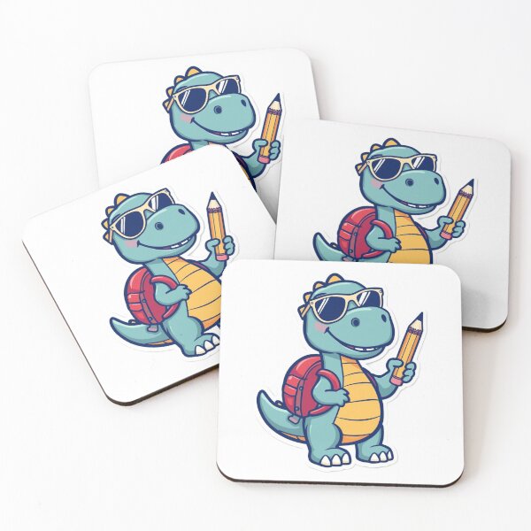 Item preview, Ready to Crush This School Year Dinosaur | Back to School Cute Dino Student Design designed and sold by Cartoon art with a purpose ❤️ Supporting Althea’s friends .