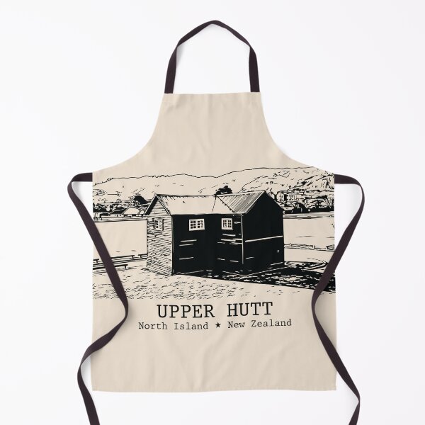 Item preview, Upper Hutt NZ - Vintage Ink Cityscape designed and sold by Lakeric.