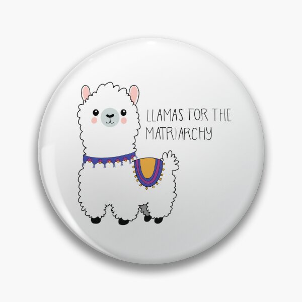 Item preview, Llamas for matriarchy designed and sold by Peace, Love & Pugs.