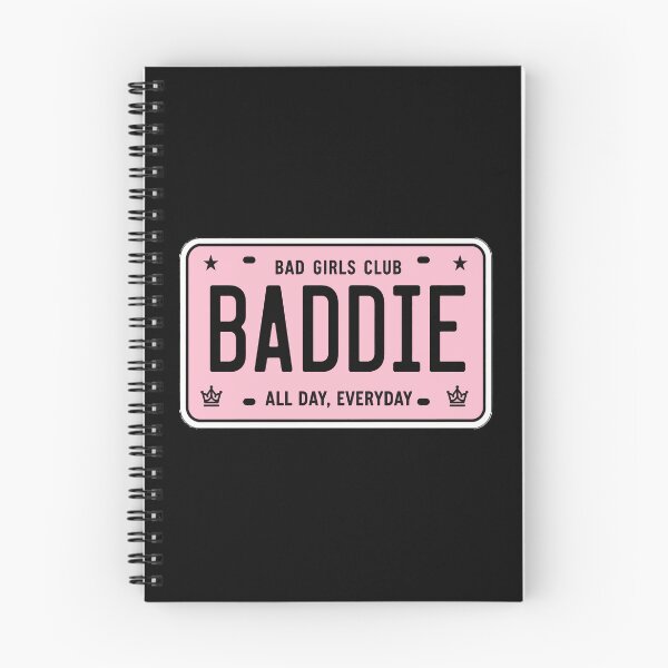 Item preview, Pink Baddie Club Y2K License Plate designed and sold by pick-o-print.