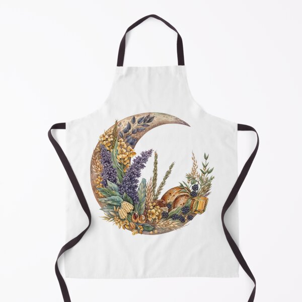 Item preview, Lammas Lughnasadh celebration witch moon designed and sold by Petal Ink Press.
