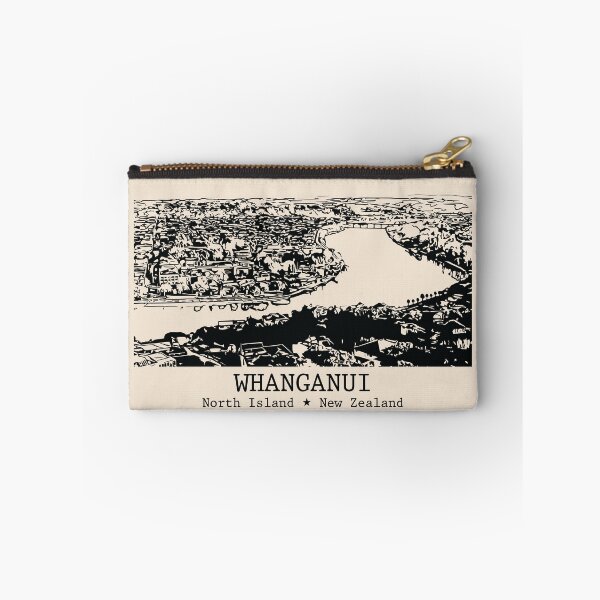 Item preview, Whanganui NZ - Vintage Ink Cityscape designed and sold by Lakeric.
