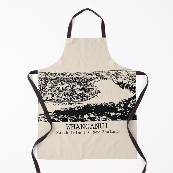 Item preview, Whanganui NZ - Vintage Ink Cityscape designed and sold by Lakeric.
