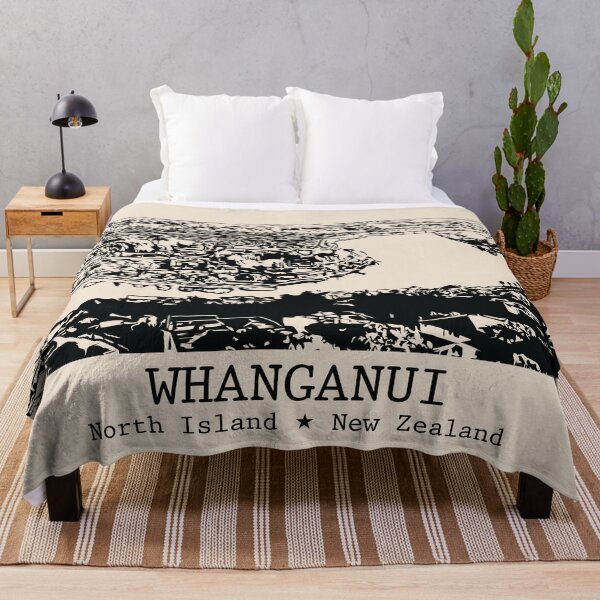 Item preview, Whanganui NZ - Vintage Ink Cityscape designed and sold by Lakeric.