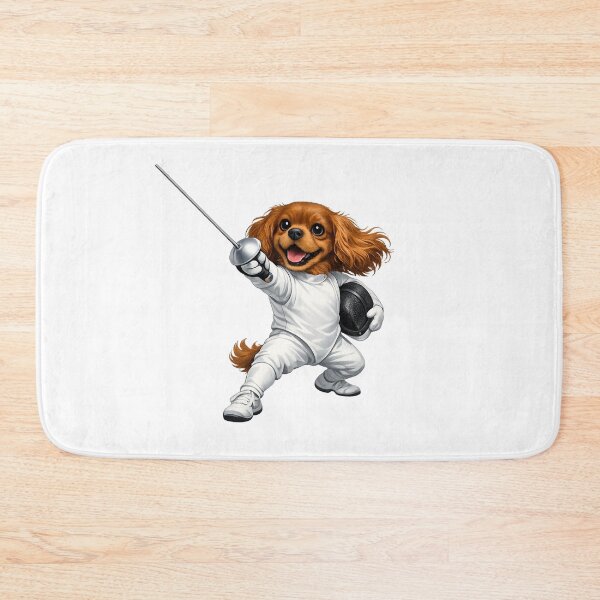 Item preview, Ruby Cavalier Fencing designed and sold by SpottyRainbow.