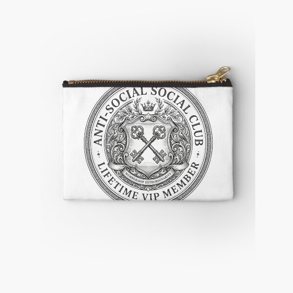 Item preview, Copy of Anti Social VIP Club Crest Vintage Introvert Lifetime Member Badge designed and sold by WorldShop17.