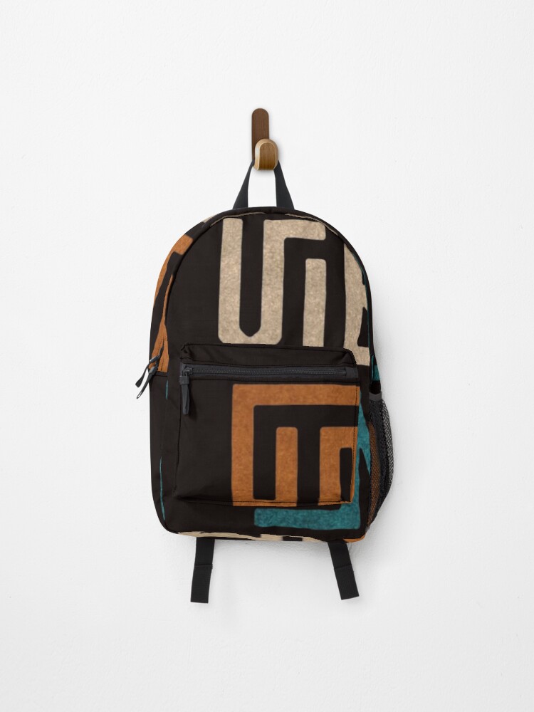 Thumbnail 1 of 3, Backpack, Good Vibes Only – Colorful 3D Typography Design designed and sold by RajDeals.