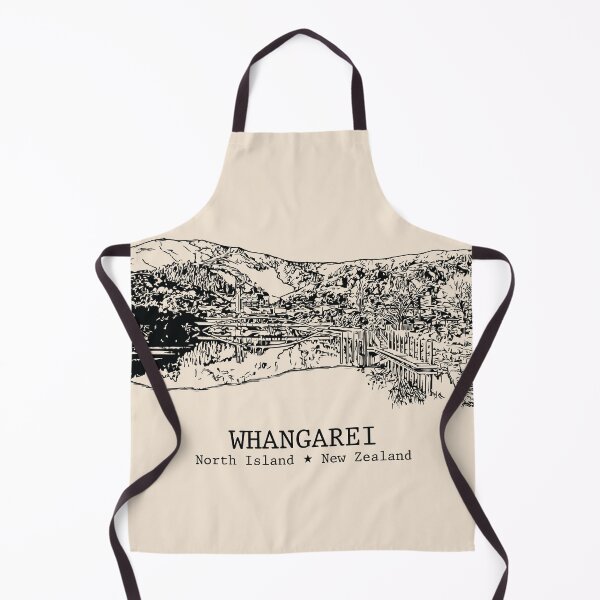 Item preview, Whangarei NZ - Vintage Ink Cityscape designed and sold by Lakeric.