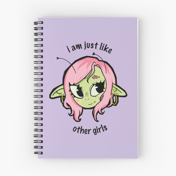 Item preview, i am just like other girls Notebook designed and sold by atlas_creates.