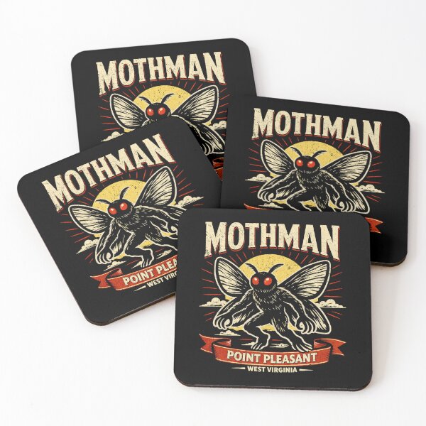 Item preview, Retro Mothman Artwork: Unique Style for Paranormal Fans designed and sold by studio150design.