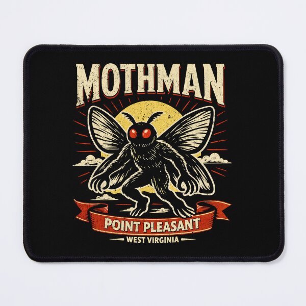 Item preview, Retro Mothman Artwork: Unique Style for Paranormal Fans designed and sold by studio150design.
