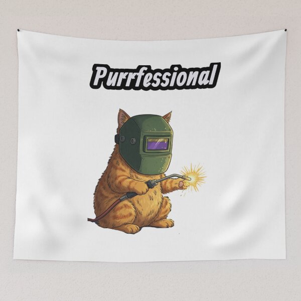 Item preview, Purrfessional welder designed and sold by AnonimusDesigns.