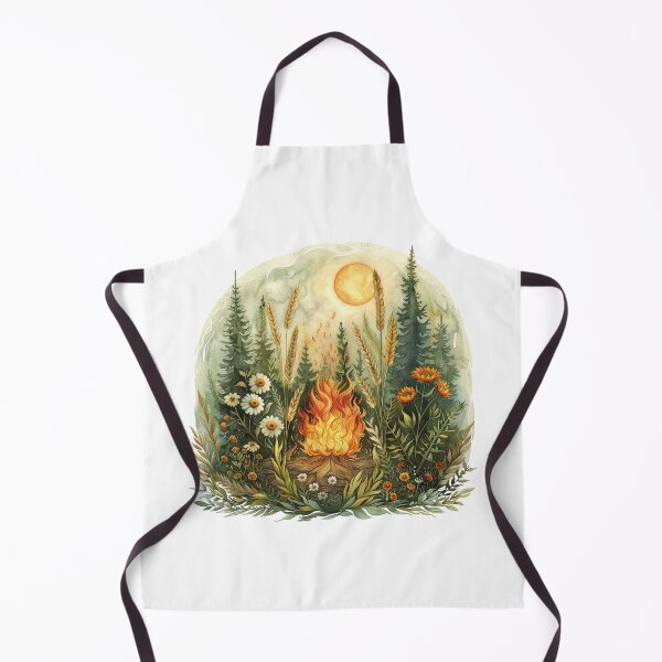 Item preview, Summer wildflower Forest Campfire  designed and sold by Petal Ink Press.