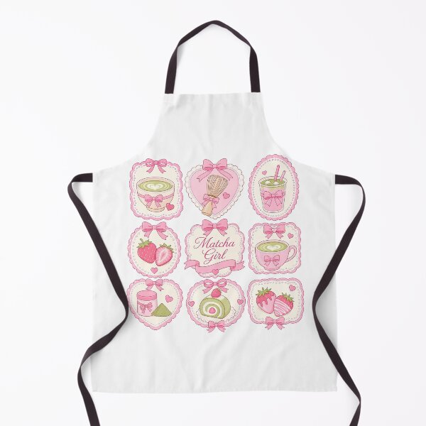 Item preview, Matcha Girl Pastel Aesthetic Collage designed and sold by QuirkyCloud Designs.