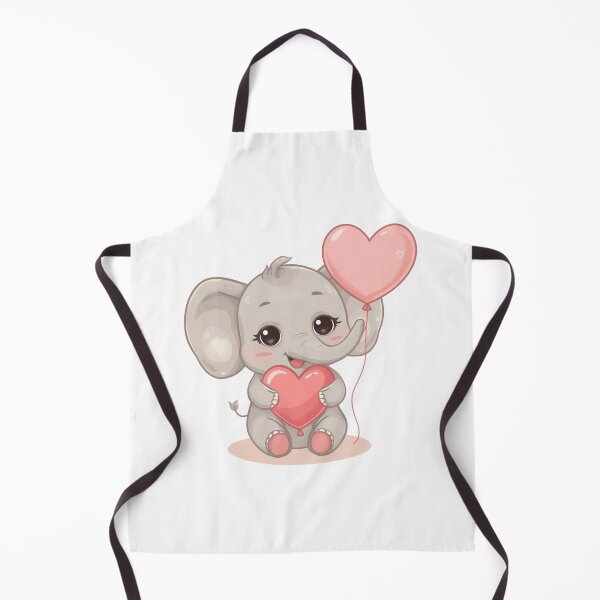 Item preview, A Happy Baby Elephant - Soft Pastel Love Skicker designed and sold by DigitfanStudio.