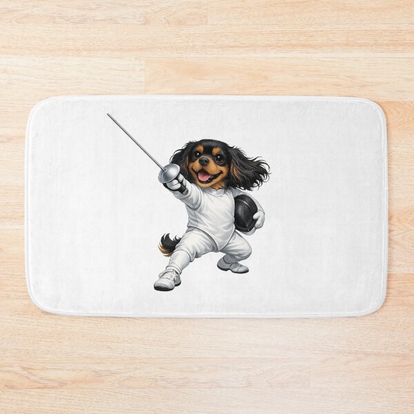 Item preview, Black and Tan Cavalier Fencing designed and sold by SpottyRainbow.