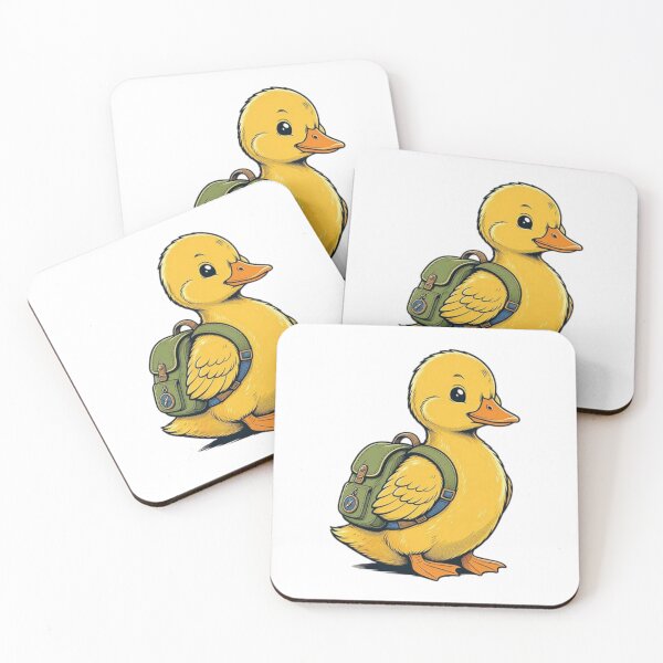 Artikelvorschau, Cute Adventure Duck With Backpack T-Shirt entworfen und verkauft von rbofficialshop.