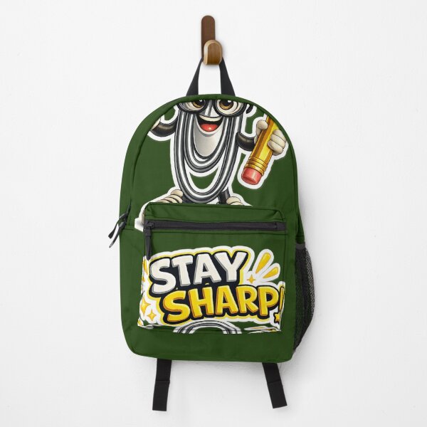 Item preview, Stay Sharp Paperclip Mascot designed and sold by TinyHeroLab.