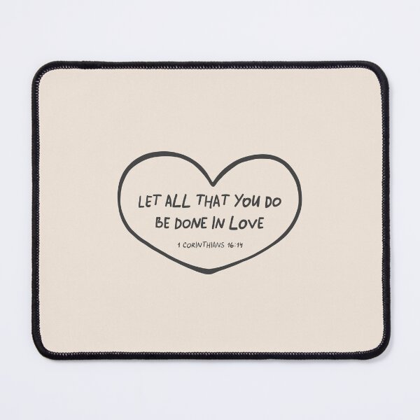 Item preview, 1 Corinthians 16:14 - Minimalistic Christian Bible Study Decor designed and sold by oneofthesedayys.