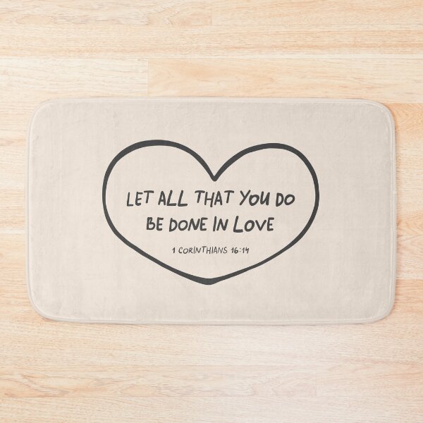 Item preview, 1 Corinthians 16:14 - Minimalistic Christian Bible Study Decor designed and sold by oneofthesedayys.