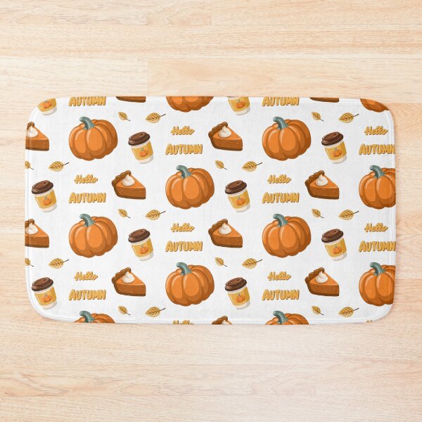 Item preview, Hello Autumn Pumpkin Treats Pattern designed and sold by EvLip-Artist.