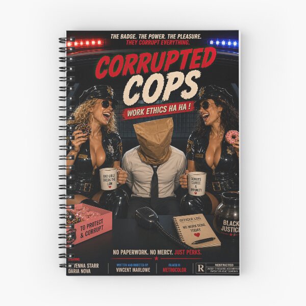 Item preview, Corrupted Cops – Work Ethics HA HA! designed and sold by obstinator.