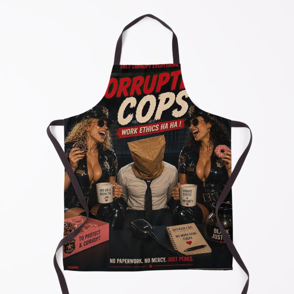 Item preview, Corrupted Cops – Work Ethics HA HA! designed and sold by obstinator.