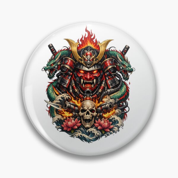 Item preview, Cyber Oni Dragon Fury designed and sold by Funky Fable studio.