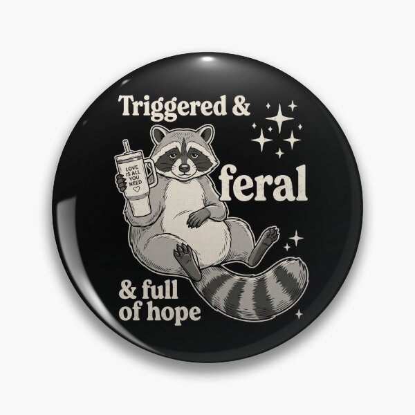 Item preview, Triggered And Feral Through Egg Retrieval With Hope designed and sold by FreshVibe Prints.