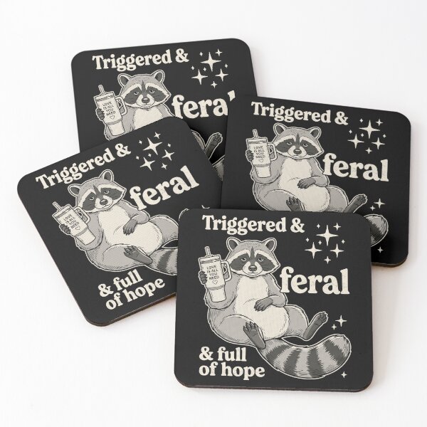 Item preview, Triggered And Feral Through Egg Retrieval With Hope designed and sold by FreshVibe Prints.