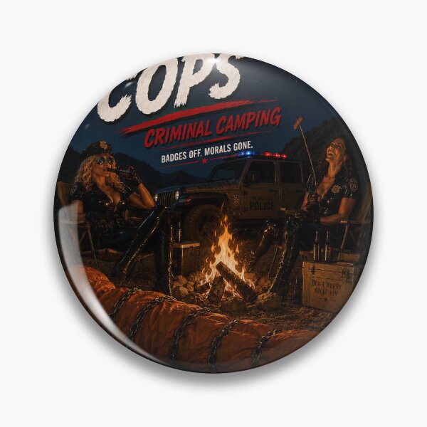 Item preview, Corrupted Cops – Criminal Camping designed and sold by obstinator.