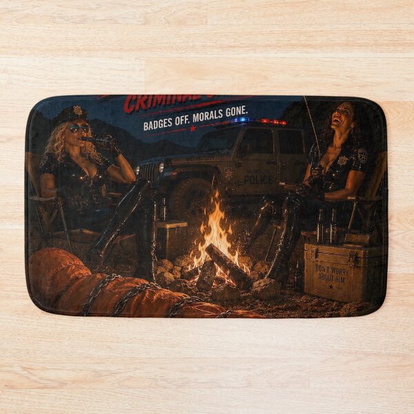 Item preview, Corrupted Cops – Criminal Camping designed and sold by obstinator.