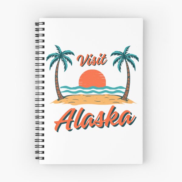 Item preview, Visit Alaska (with tropical scene) designed and sold by AlaskaExtreme.