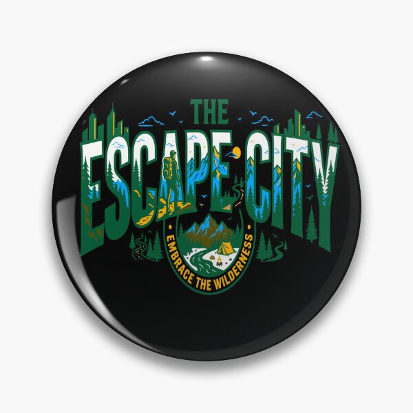 Item preview, Escape The City Embrace The Wilderness designed and sold by ShetuAhsan.