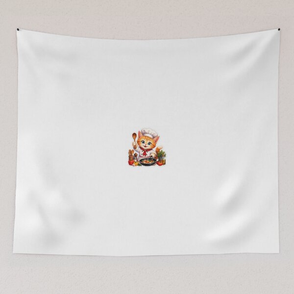 Item preview, Cute Chef Cat Cooking Sticker ⭐ designed and sold by Arts121.