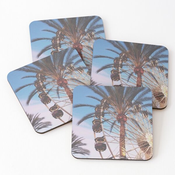 Item preview, Festival Vibes Ferris Wheel & Palm Trees designed and sold by trixie666.